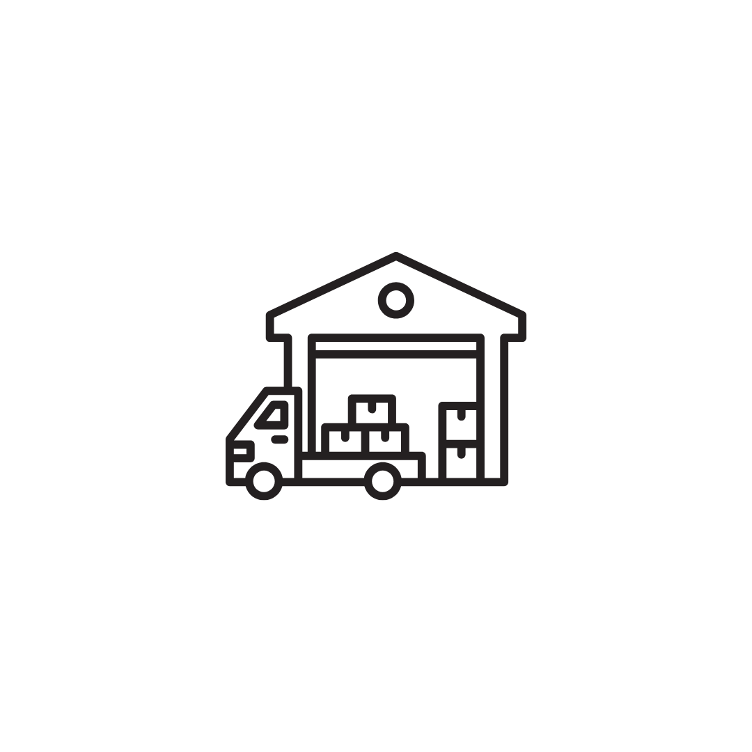 logistics & warehousing icon